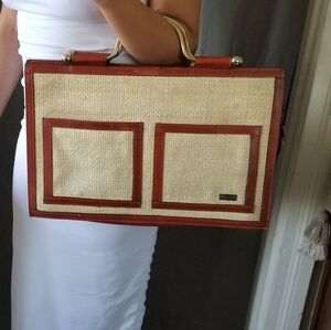 Mercedes Handbags | Vintage Tweed Handbag